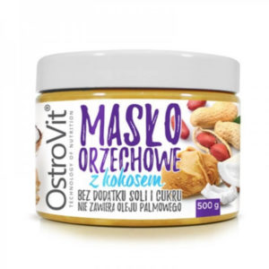 Ostrovit Masło orzechowe z kokosem 500g